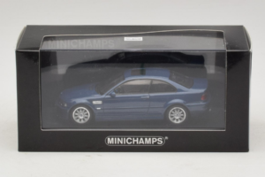 BMW M3 E46 Sinine Minichamps 1:43 BMW014 Metall - pilt 4/4