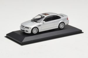 BMW M3 E46 Hõbe Minichamps 1:43 BMW013 Metall - pilt 2/4