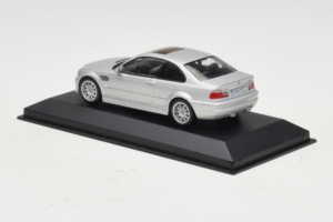 BMW M3 E46 Hõbe Minichamps 1:43 BMW013 Metall - pilt 3/4