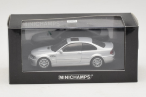 BMW M3 E46 Hõbe Minichamps 1:43 BMW013 Metall - pilt 4/4