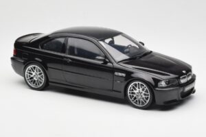 BMW M3 E46 CSL Must Kyosho 1:18 80430302736 Metall - pilt 6/8