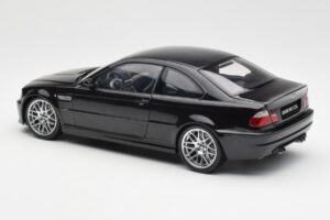 BMW M3 E46 CSL Must Kyosho 1:18 80430302736 Metall - pilt 7/8