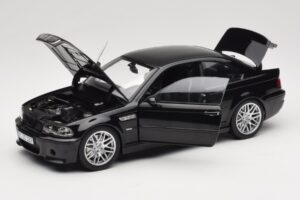 BMW M3 E46 CSL Sapphire Black Norev 1:18 183017 Metall - pilt 2/8