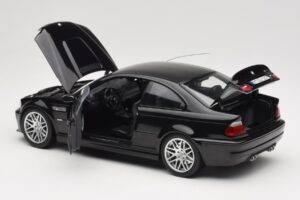 BMW M3 E46 CSL Sapphire Black Norev 1:18 183017 Metall - pilt 5/8