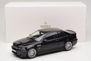 BMW M3 E46 CSL Sapphire Black Norev 1:18 183017 Metall - pilt 8/8