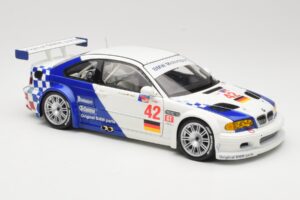 BMW M3 E46 GTR #42 J. Muller / J.J. Lehto ALMS 2001 Minichamps 1:18 80430139183 Metall - pilt 6/8