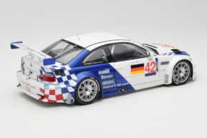 BMW M3 E46 GTR #42 J. Muller / J-J. Lehto ALMS 2001 Minichamps 1:18 80430139183-R1 Metall - pilt 3/8