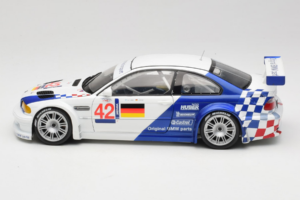 BMW M3 E46 GTR #42 J. Muller / J-J. Lehto ALMS 2001 Minichamps 1:18 80430139183-R1 Metall - pilt 4/8