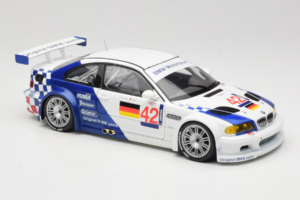 BMW M3 E46 GTR #42 J. Muller / J-J. Lehto ALMS 2001 Minichamps 1:18 80430139183-R1 Metall - pilt 6/8