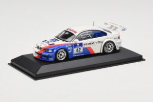 BMW M3 E46 GTR #42 P. Muller / J. Muller / H-J. Stuck / P. Lamy ADAC 24h Nurburgring 2004 Minichamps 1:43 BMW001 Metall - pilt 2/4