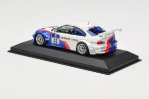 BMW M3 E46 GTR #42 P. Muller / J. Muller / H-J. Stuck / P. Lamy ADAC 24h Nurburgring 2004 Minichamps 1:43 BMW001 Metall - pilt 3/4