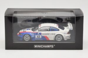 BMW M3 E46 GTR #42 P. Muller / J. Muller / H-J. Stuck / P. Lamy ADAC 24h Nurburgring 2004 Minichamps 1:43 BMW001 Metall - pilt 4/4