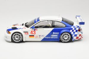 BMW M3 E46 GTR #43 D. Muller ALMS 2001 Minichamps 1:18 100012143 Metall - pilt 4/8