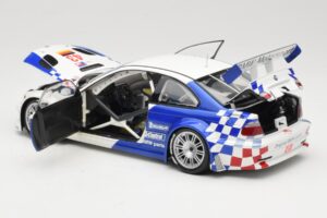 BMW M3 E46 GTR #43 D. Muller ALMS 2001 Minichamps 1:18 100012143 Metall - pilt 5/8
