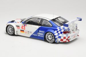 BMW M3 E46 GTR #43 D. Muller ALMS 2001 Minichamps 1:18 100012143 Metall - pilt 7/8
