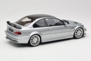BMW M3 E46 GTR Hõbedane Otto 1:18 OT1128 Vaik - pilt 2/6