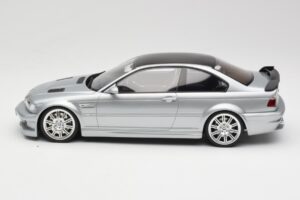 BMW M3 E46 GTR Hõbedane Otto 1:18 OT1128 Vaik - pilt 3/6