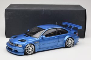 BMW M3 E46 GTR Street Sinine Minichamps 1:18 80430302540 Metall - pilt 8/8