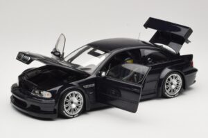 BMW M3 E46 GTR Street Carbon Black Minichamps 1:18 80430152552 Metall - pilt 2/8