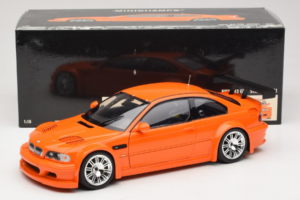 BMW M3 E46 GTR Street Oranž Minichamps 1:18 100012106 Metall - pilt 8/8