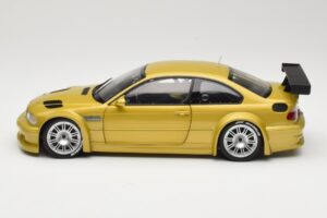 BMW M3 E46 GTR Street Phoenix Yellow Minichamps 1:18 80430309444 Metall - pilt 4/8