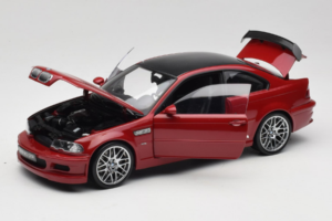 BMW M3 E46 GTR Street Punane Kyosho 1:18 08507R Metall - pilt 2/8