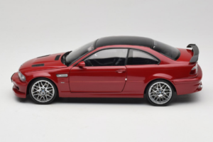 BMW M3 E46 GTR Street Punane Kyosho 1:18 08507R Metall - pilt 4/8