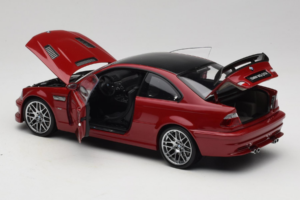 BMW M3 E46 GTR Street Punane Kyosho 1:18 08507R Metall - pilt 5/8