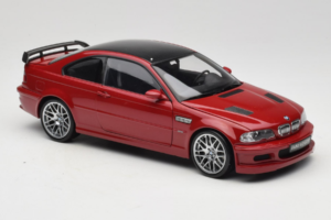 BMW M3 E46 GTR Street Punane Kyosho 1:18 08507R Metall - pilt 6/8