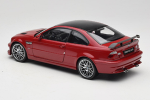 BMW M3 E46 GTR Street Punane Kyosho 1:18 08507R Metall - pilt 7/8
