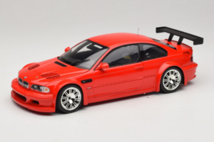 BMW M3 E46 GTR Street Punane Minichamps 1:18 100012101 Metall
