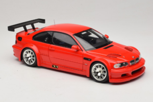 BMW M3 E46 GTR Street Punane Minichamps 1:18 100012101 Metall - pilt 6/8