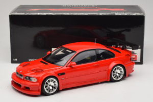 BMW M3 E46 GTR Street Punane Minichamps 1:18 100012101 Metall - pilt 8/8