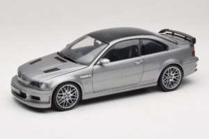 BMW M3 E46 GTR Street Hõbedhall Kyosho 1:18 08507S Metall