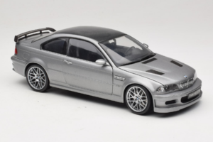 BMW M3 E46 GTR Street Hõbedhall Kyosho 1:18 08507S Metall - pilt 6/8