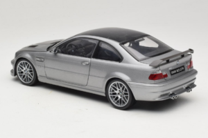 BMW M3 E46 GTR Street Hõbedhall Kyosho 1:18 08507S Metall - pilt 7/8