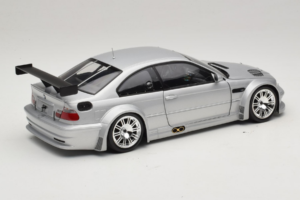 BMW M3 E46 GTR Street Hõbedane Minichamps 1:18 100012100 Metall - pilt 3/8