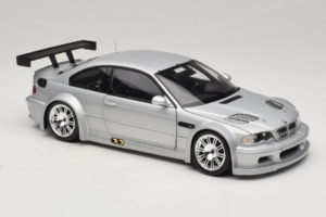 BMW M3 E46 GTR Street Hõbedane Minichamps 1:18 100012100 Metall - pilt 6/8