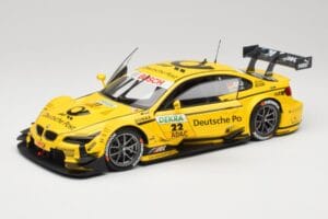 BMW M3 E92 #22 T. Glock BMW Team MTEK DTM 2013 Minichamps 1:18 100132222 Metall - pilt 2/8