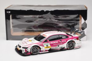 BMW M3 E92 DTM #16 BMW Team RMG A. Priaulx 2013 Minichamps 1:18 100132216 Metall - pilt 8/8