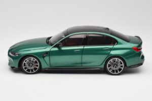BMW M3 G80 Isle of Man Green Minichamps 1:18 113020203 Metall - pilt 4/8