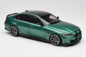 BMW M3 G80 Isle of Man Green Minichamps 1:18 113020203 Metall - pilt 6/8