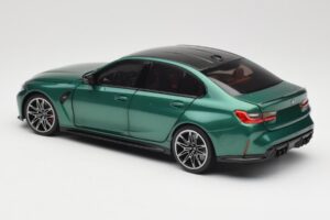 BMW M3 G80 Isle of Man Green Minichamps 1:18 113020203 Metall - pilt 7/8