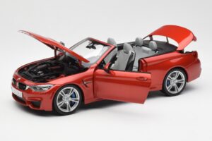 BMW M4 F83 Kabriolett Sakhir Oranž Paragon 1:18 PA-97111 Metall - pilt 2/8