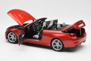 BMW M4 F83 Kabriolett Sakhir Oranž Paragon 1:18 PA-97111 Metall - pilt 5/8