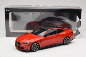 BMW M4 F82 Imola Red Metallic Minichamps 1:18 155020121 Metall - pilt 6/6