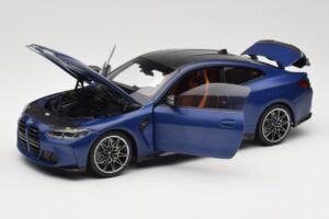 BMW M4 G82 Sinine Metallic Minichamps 1:18 113020123 Metall - pilt 2/8