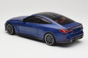 BMW M4 G82 Sinine Metallic Minichamps 1:18 113020123 Metall - pilt 7/8
