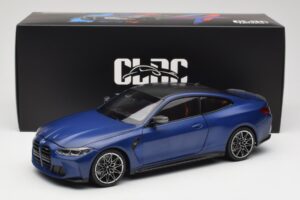 BMW M4 G82 Sinine Metallic Minichamps 1:18 113020123 Metall - pilt 8/8