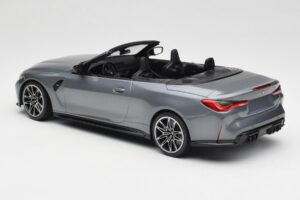 BMW M4 G82 Kabriolett Grey Metallic Minichamps 1:18 155021034 Metall - pilt 5/6